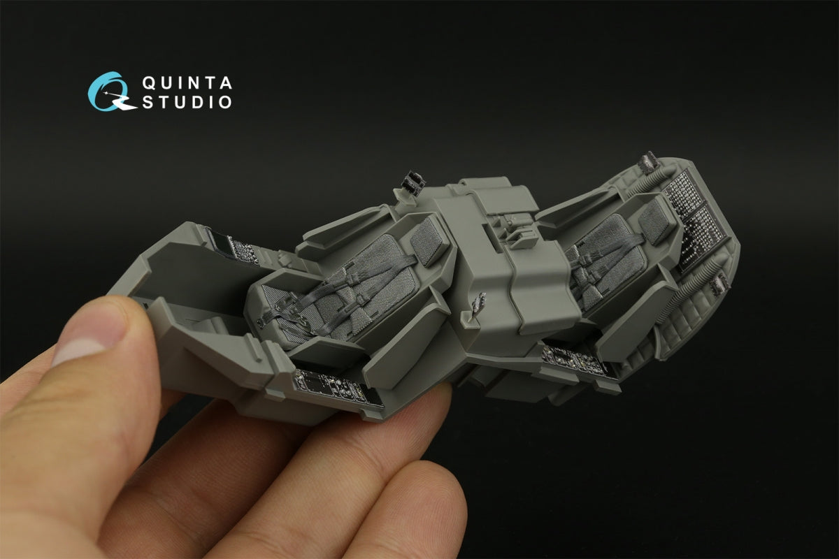 Quinta Studio QD35104 AH-64DI Saraf 3D-Printed &amp;amp; colored Interior on decal paper (Takom) 1/35 – obrázek 7