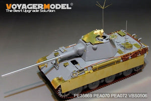 Voyager Model PE35869 WWII German Panther II tank basic for AMUSING HOBBY 1/35 – immagine 2
