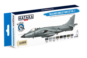 Hataka Hobby HTK-BS28 Falklands Conflict Vol. 2 Paint Set (8x17ml) – obrázek 2
