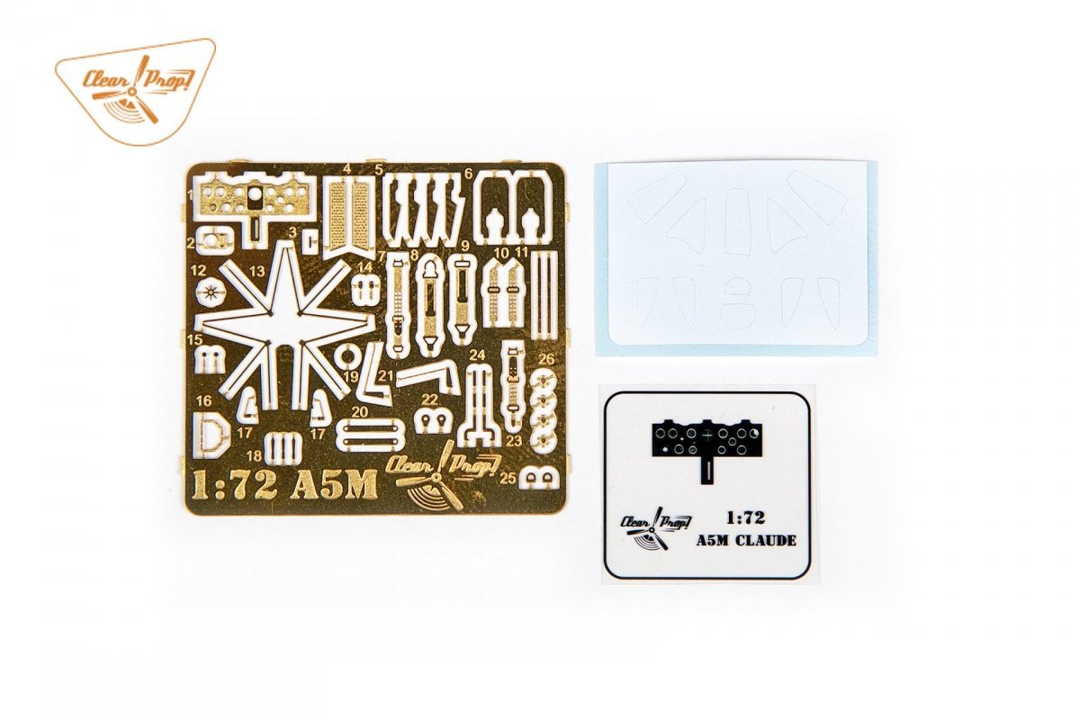 Clear Prop! CP72009 A5M2b Claude (late version) ADVANCED KIT 1/72 – Bild 12