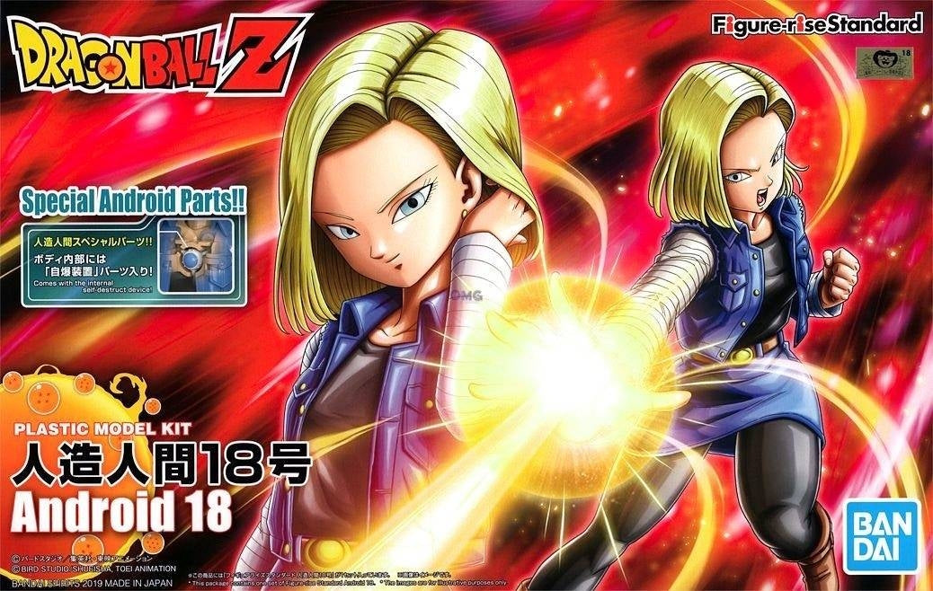 Bandai 58200 FIGURE RISE DBZ ANDROID 18 [NEW BOX]