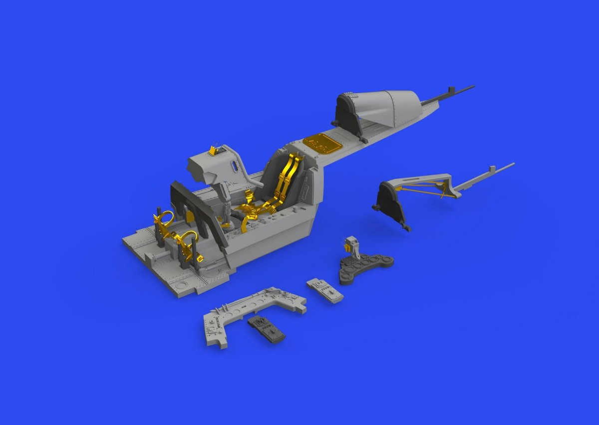 Eduard 648633 Fw 190F-8 cockpit EDUARD 1/48