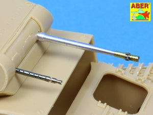 Aber 35L-106N Barrels set KwK.30 &amp;amp; MG 34 for Pz.Kpfw. II, Ausf. AF (1/35) – imagen 3