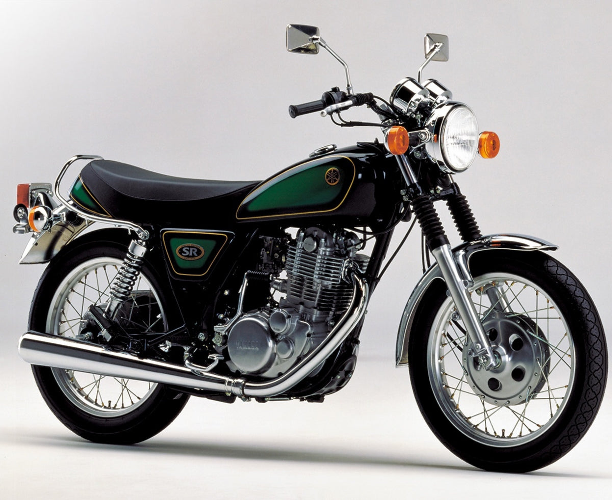 Aoshima 06566 Yamaha 1JR SR400S Limited Edition &amp;#39;95 with Custom Parts 1/12 – image 2