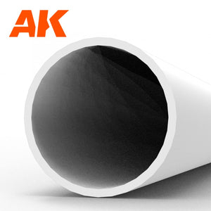 AK Interactive AK6546 TUBE CREUX 6,00 DIAMÈTRE X 350 MM – TUBE CREUX EN STYRÈNE – (3 UNITÉS) – image 2