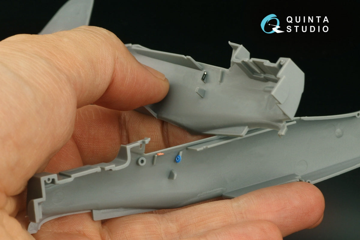 Quinta Studio QD48314 Fw 190A-3 3D-Printed &amp;amp; colored Interior on decal paper (Tamiya) 1/48 – Bild 10