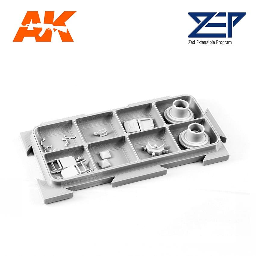 ZEP MS202 BASE WITH COMPARTMENTS – imagen 2