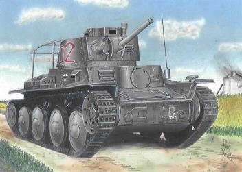 Attack 72808 PzBefWg. 38 (t) Ausf.B 1/72