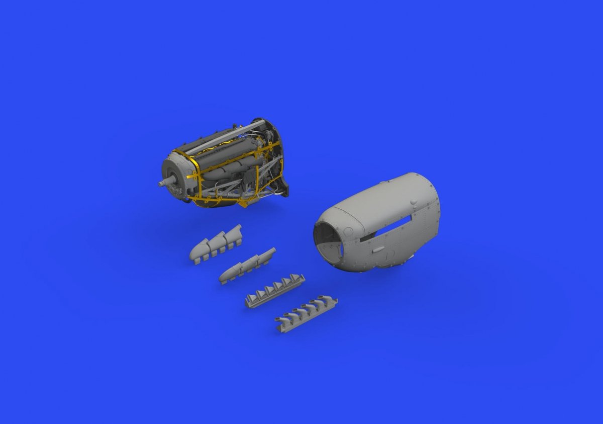 Eduard 648640 Spitfire Mk.V engine EDUARD 1/48 – image 3