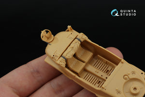 Quinta Studio QDS-48553 Schwimmwagen type 166 3D-Printed &amp;amp; colored Interior on decal paper (Tamiya) (small version) 1/48 – Bild 7