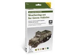 Vallejo 78406 Weathering for Green vehicles