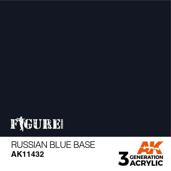 AK Interactive AK11432 Base Bleu Russe 17 ml