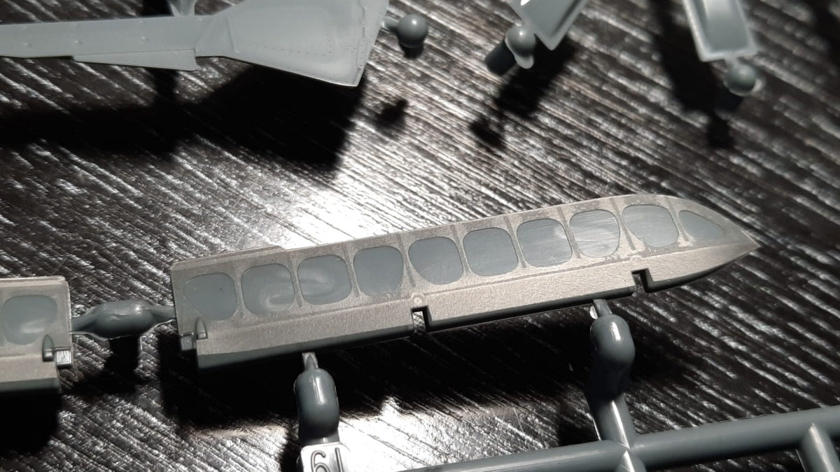 Omask 64009 Bf Fw 190 A2/3/4 masks for control surfaces (for Eduard) 1/48 – Bild 5
