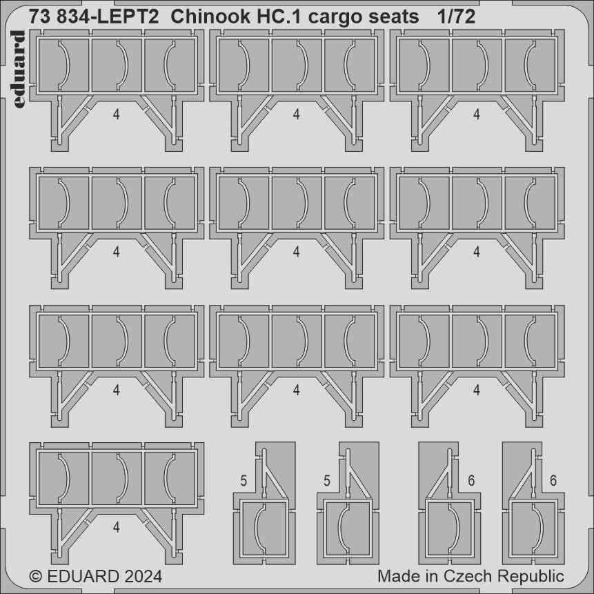 Eduard BIG72185 Chinook HC.1 detail set Airfix 1/72 – Bild 5