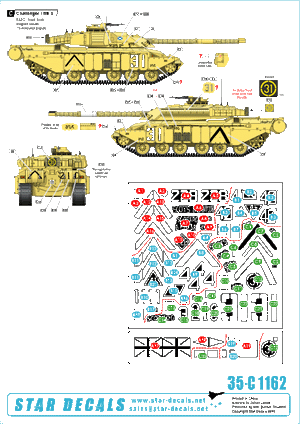 Star Decals 35-C1162 Challenger I 1/35 – image 2