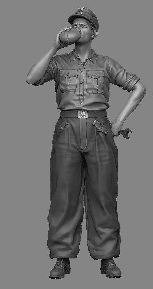 Panzer Art FI35-136 German Tank mechanic set 1/35 – image 2