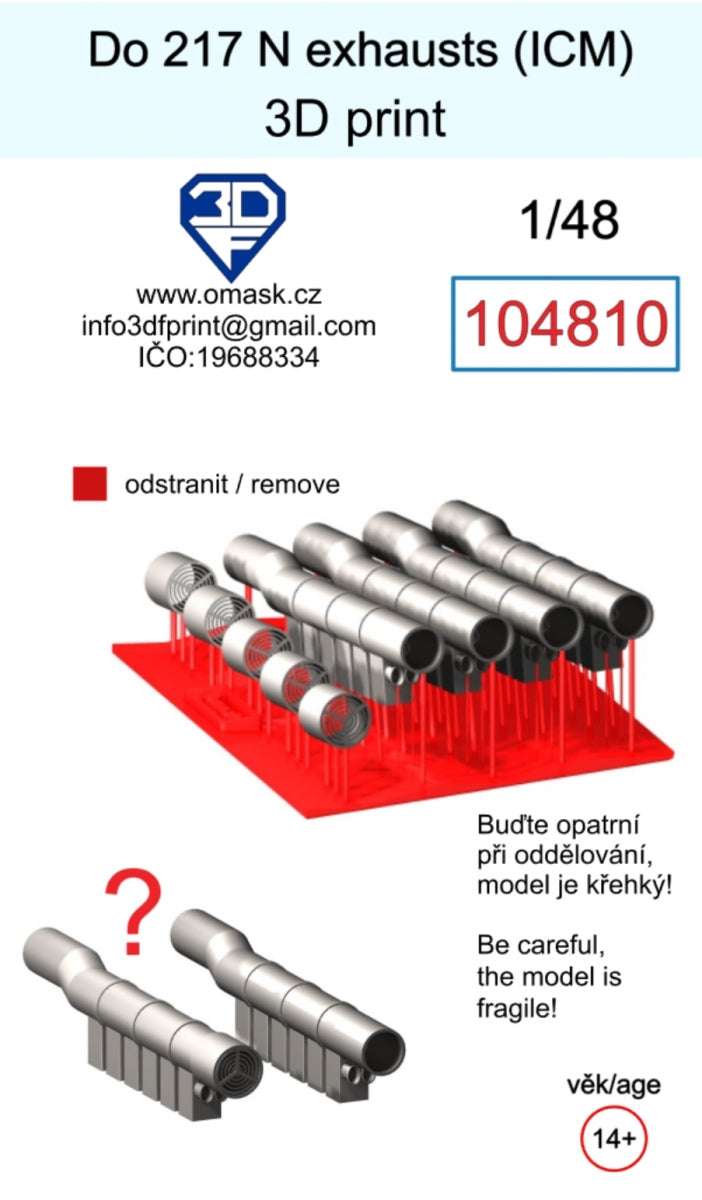 Omask 104810 Up to 217 N (ICM) 3D print 1/48 – immagine 2