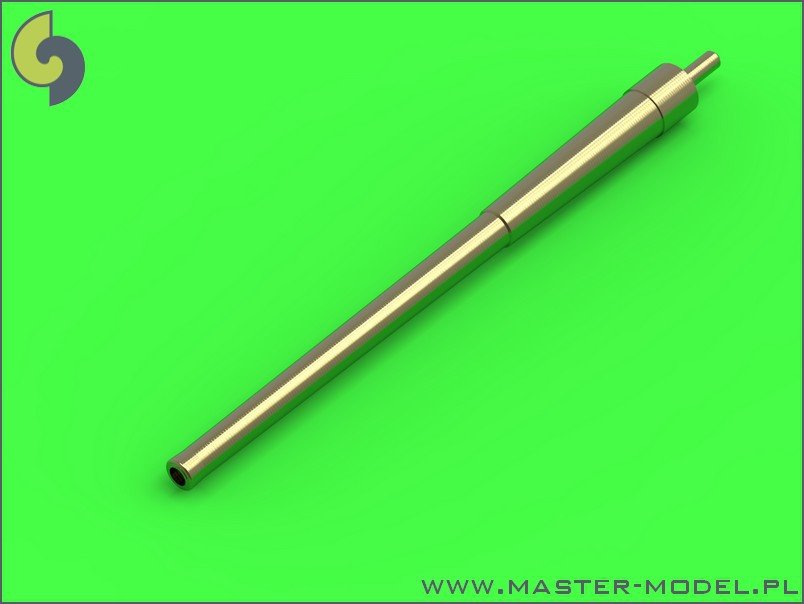 Master SM-700-050 USN 14in/50 (35.6 cm) gun barrels - for turrets without blastbags (12pcs) - New Mexico (BB-40) and Tennessee (BB-43) classes 1/700