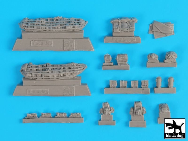 Black Dog T72100 British Warrior accessories set for Trumpeter 1/72 – obrázek 6