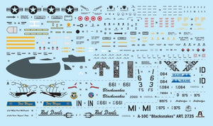 Italeri 2725 A-10C Blacksnackes 1/48 – imagen 3