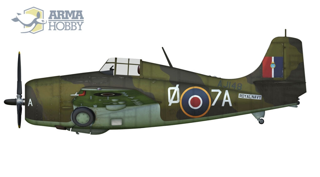Arma Hobby 70065 F4F-4 Wildcat Operation Torch 1/72 – image 6