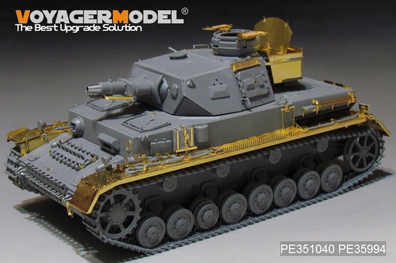 Voyager Model PE351040A WWII German Pz.Kpfw.IV Ausf.F1 Basic（A ver without included Ammo）（For Border BT-003）1/35 – image 3