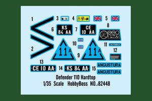 Hobby Boss 82448 Defender 110 Hardtop 1/35 – image 2