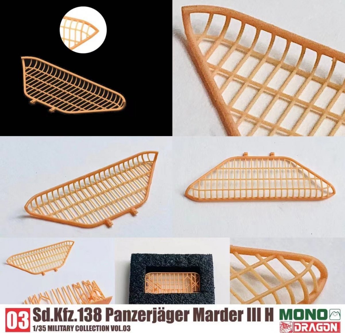 Dragon MD003 Sd.Kfz.138 Panzerjager MARDER III H w/Interior 1/35 – Bild 2