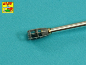 Aber 35L-120 105mm D1504 L/44 barrel with muzzle brake for Israeli Sherman M51 1/35 – obrázek 10
