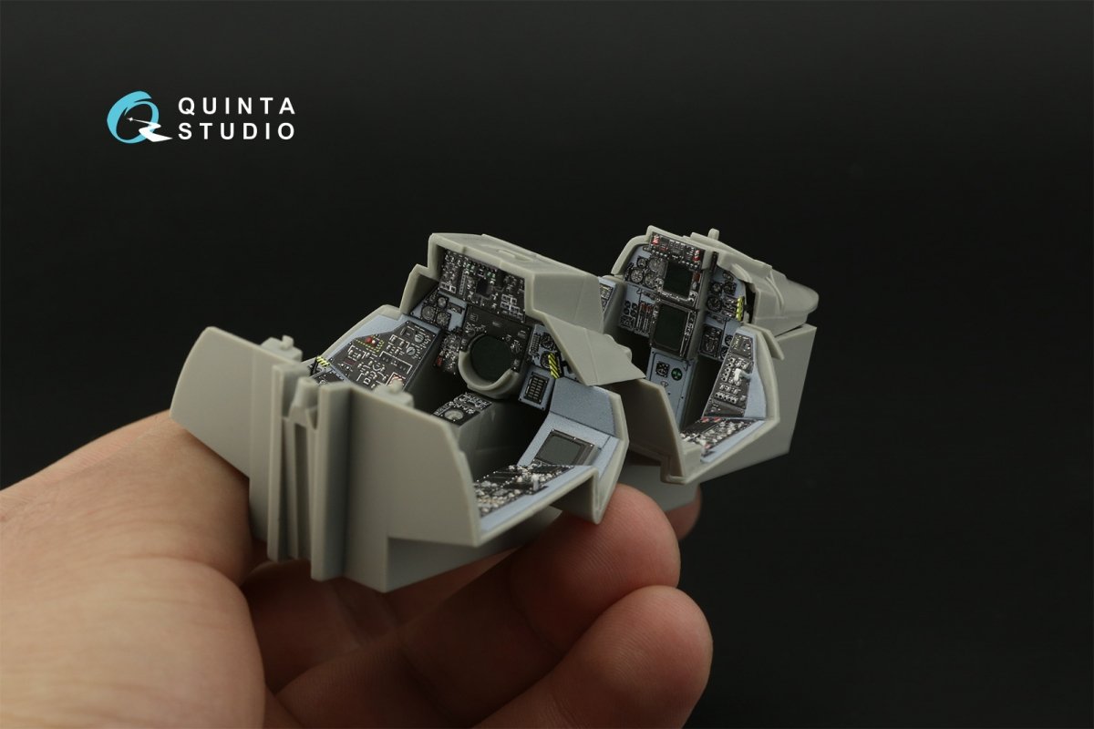 Quinta Studio QDS-32098 F-14A 3D-Printed &amp;amp; colored Interior on decal paper ( Trumpeter ) (Small version) 1/32 – Bild 7