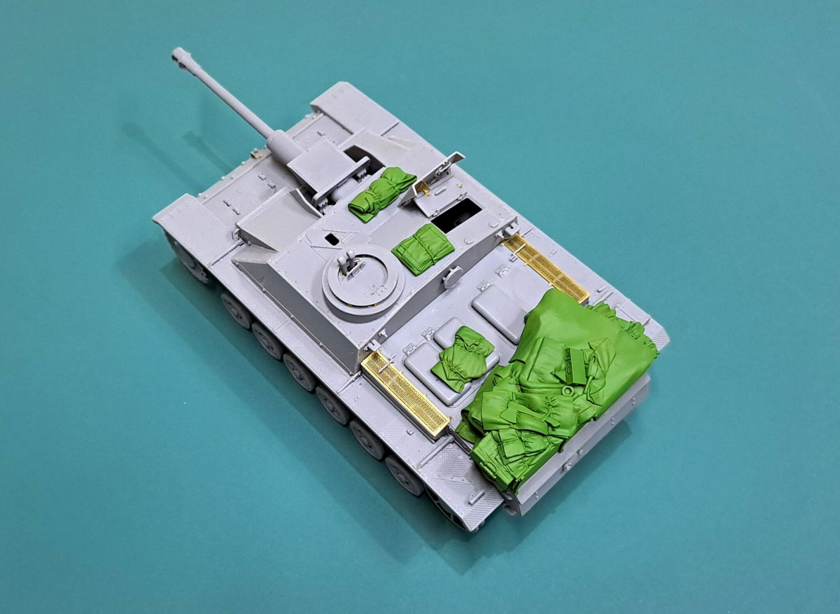 Eureka XXL ER-3577 StuG III Ausf.G - Stowage Set#3 (For Miniart, Dragon, Das Werk, Takom, RFM Kits) 1/35 – zdjęcie 4