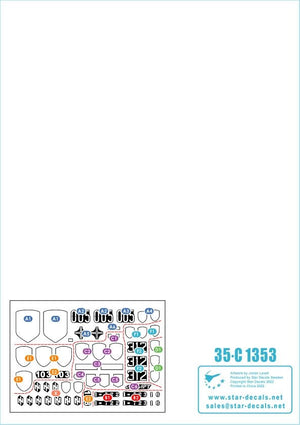Star Decals 35-C1353 War in Ukraine 1 AZOV-Battalion 2014-2022 1/35 – immagine 2