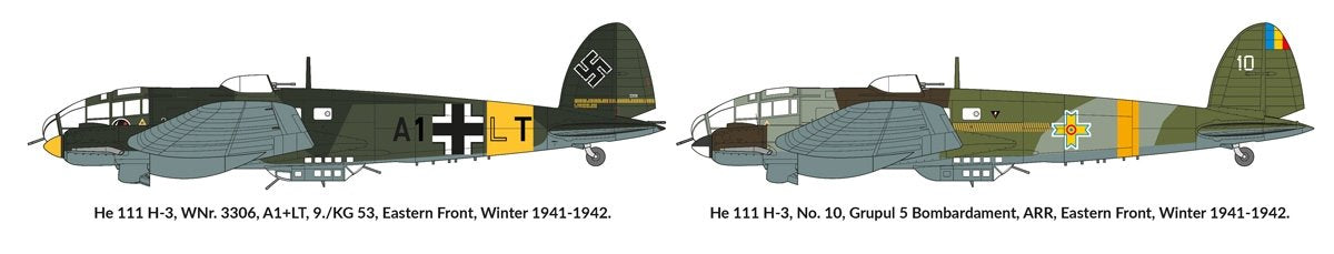 Hobby 2000 72049 Heinkel He-111H-3 Eastern Front 1941 1/72 – zdjęcie 2