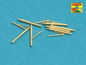 Aber 350L-75 Barrels set for Japnnese Light Cruiser like: Abukama; Isuzu; Kinu; Nagara; Natori; Yura -140mm x 7, 25mm x 4, 13mm x 4 1/350