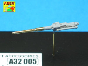Aber A32005 Ensemble de 2 canons pour mitrailleuses d&amp;#39;avion allemandes MG 131 de 13 mm (type ancien) (1/32) – image 4