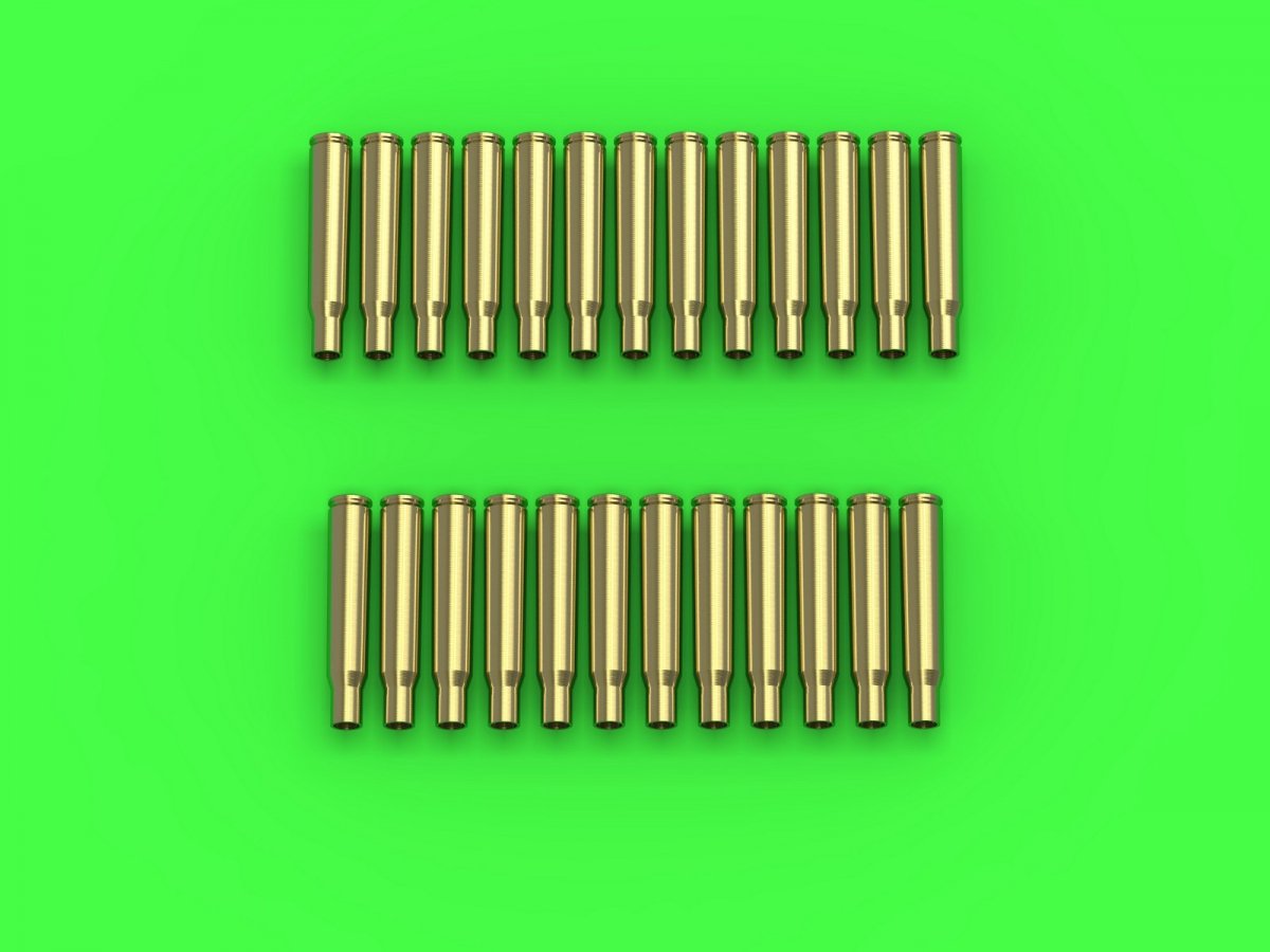 Master GM-16-003 M1919 Browning .30 caliber (7.62mm) - shells (25 pieces) 1/16