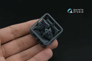 Quinta Studio QD+48552 MiG-21R (green cockpit panels) 3D-Printed &amp;amp; colored Interior on decal paper (Eduard) (with 3D-printed resin parts) 1/48 – image 6
