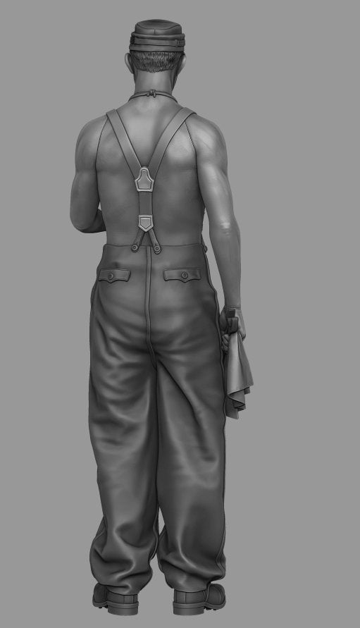 Panzer Art FI35-145 Waffen-SS tank mechanic summer dress 1/35 – image 3