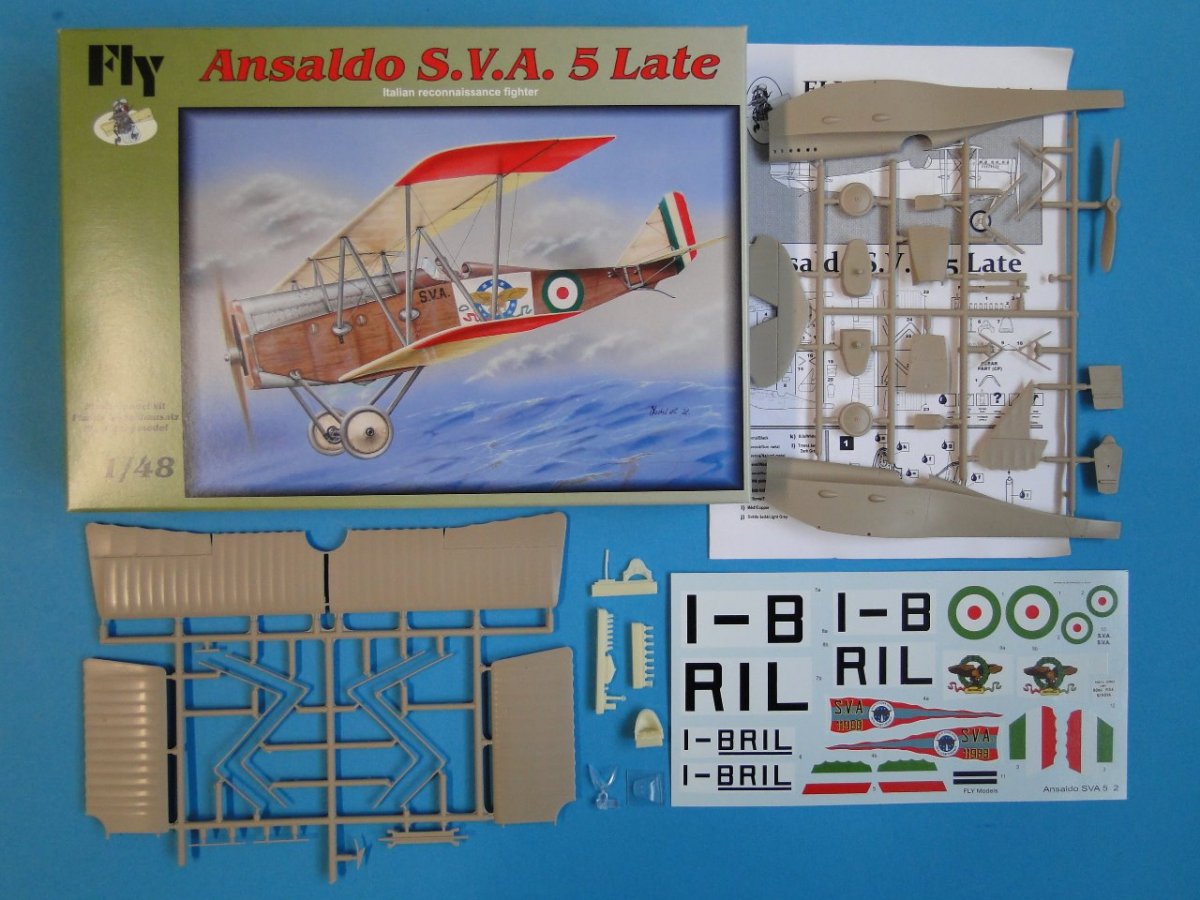 Fly 48007 ANSALDO SVA5 LATE 1/48 – obrázek 3