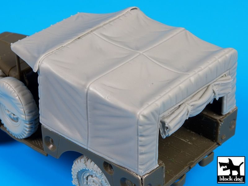 Black Dog T35103 Us Dodge canvas accessories set 1/35 – imagen 4