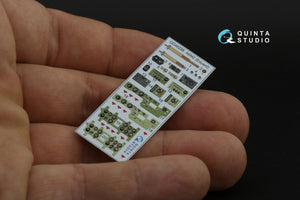 Quinta Studio QD48239 A6M2 Zero 3D-Printed &amp;amp; colored Interior on decal paper (Eduard) 1/48 – image 2