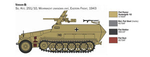 Italeri 7079 Sd.Kfz. 251/10 1/72 – imagen 6