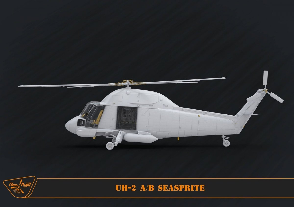 Clear Prop! CP72002 UH-2 A/B Seasprite ADVANCED KIT 1/72 – Bild 3