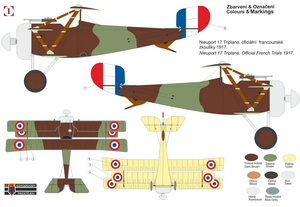 Kovozavody Prostejov KPM0256 Nieuport Triplane “France” 1/72 – image 2