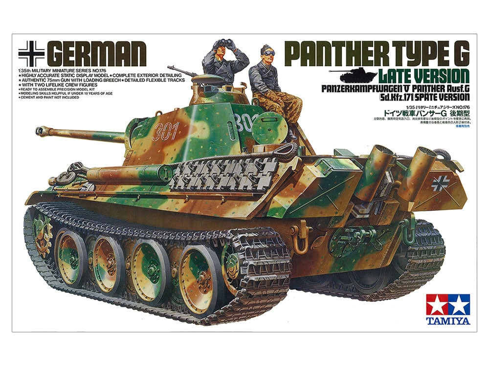 Tamiya 35176 German Panther Type G Late Version 1/35 – zdjęcie 2