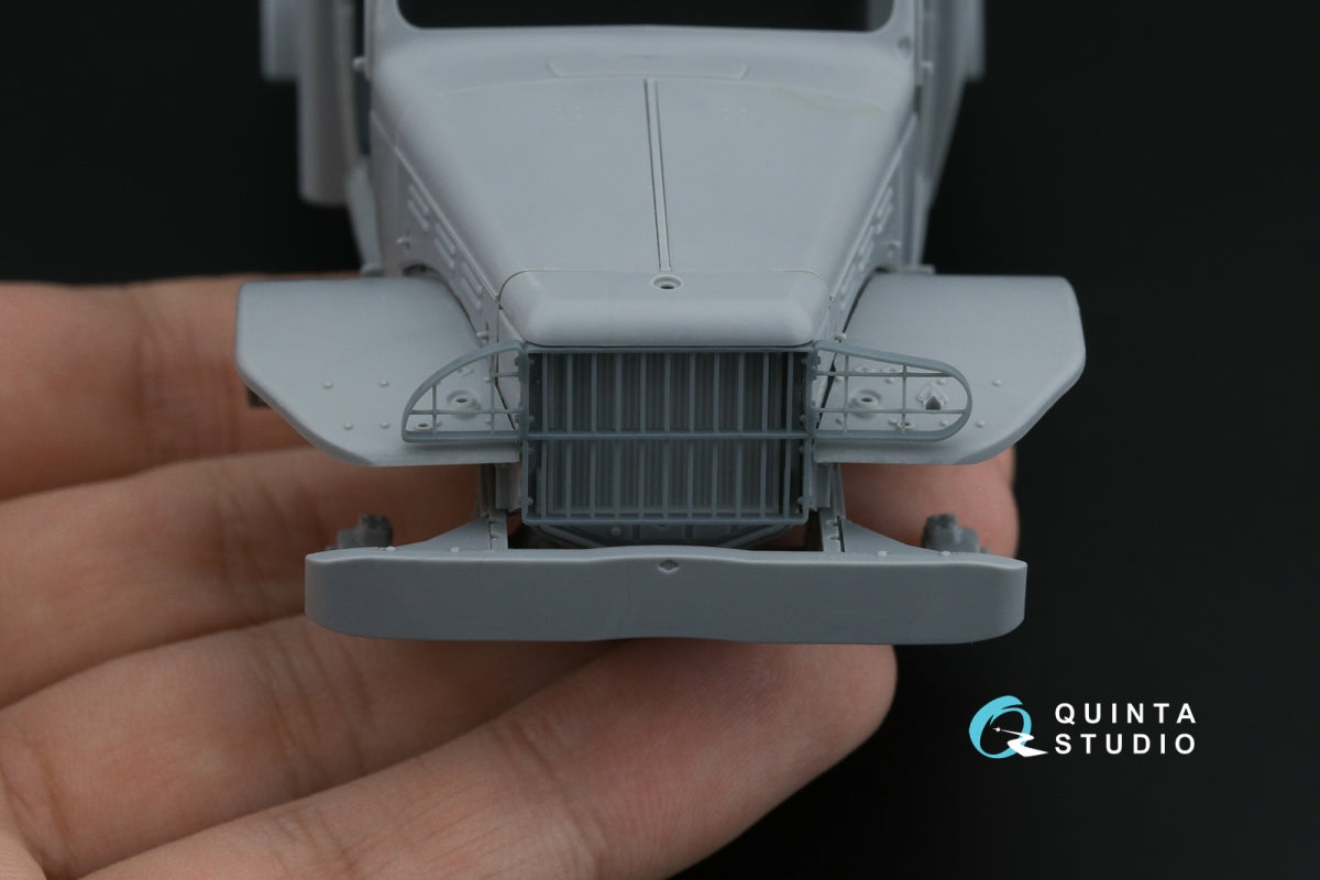 Quinta Studio QT35010 Dodge WC-54 front grille (Zvezda) 1/35 – Bild 8