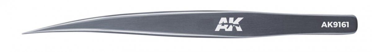 AK Interactive AK9161 HG ANGLED TWEEZERS 01 THIN TIPPED – imagen 2