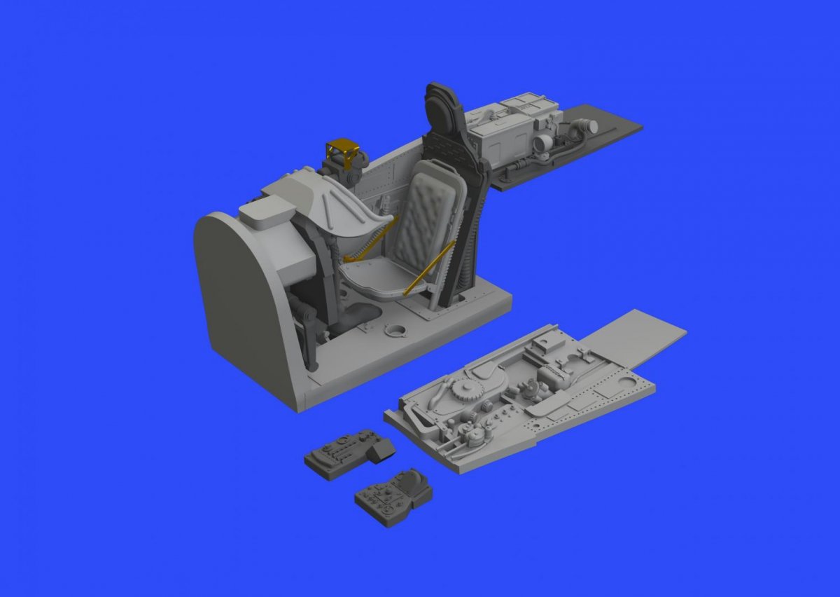 Eduard 648346 P-51D cockpit AIRFIX 1/48 – Bild 2