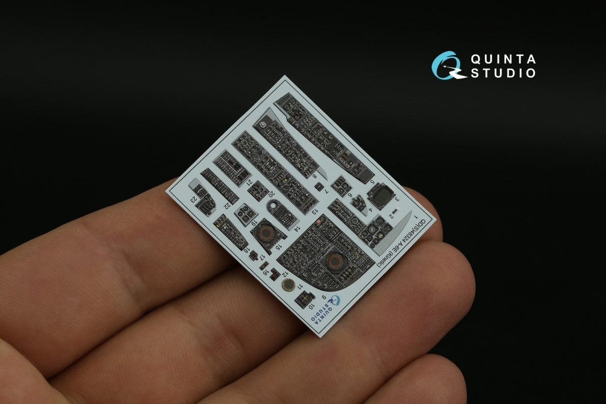 Quinta Studio QDS-48324 A-6E 3D-Printed coloured Interior on decal paper (Kinetic) (Small version) 1/48 – zdjęcie 5