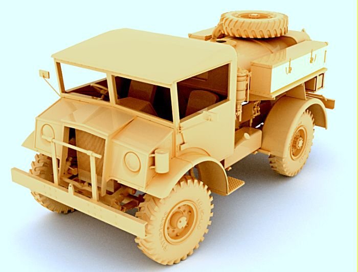 Mirror Models 35167 CMP Ford F15A Water truck, Cab 13 4x4 drive 1/35 – obrázek 4